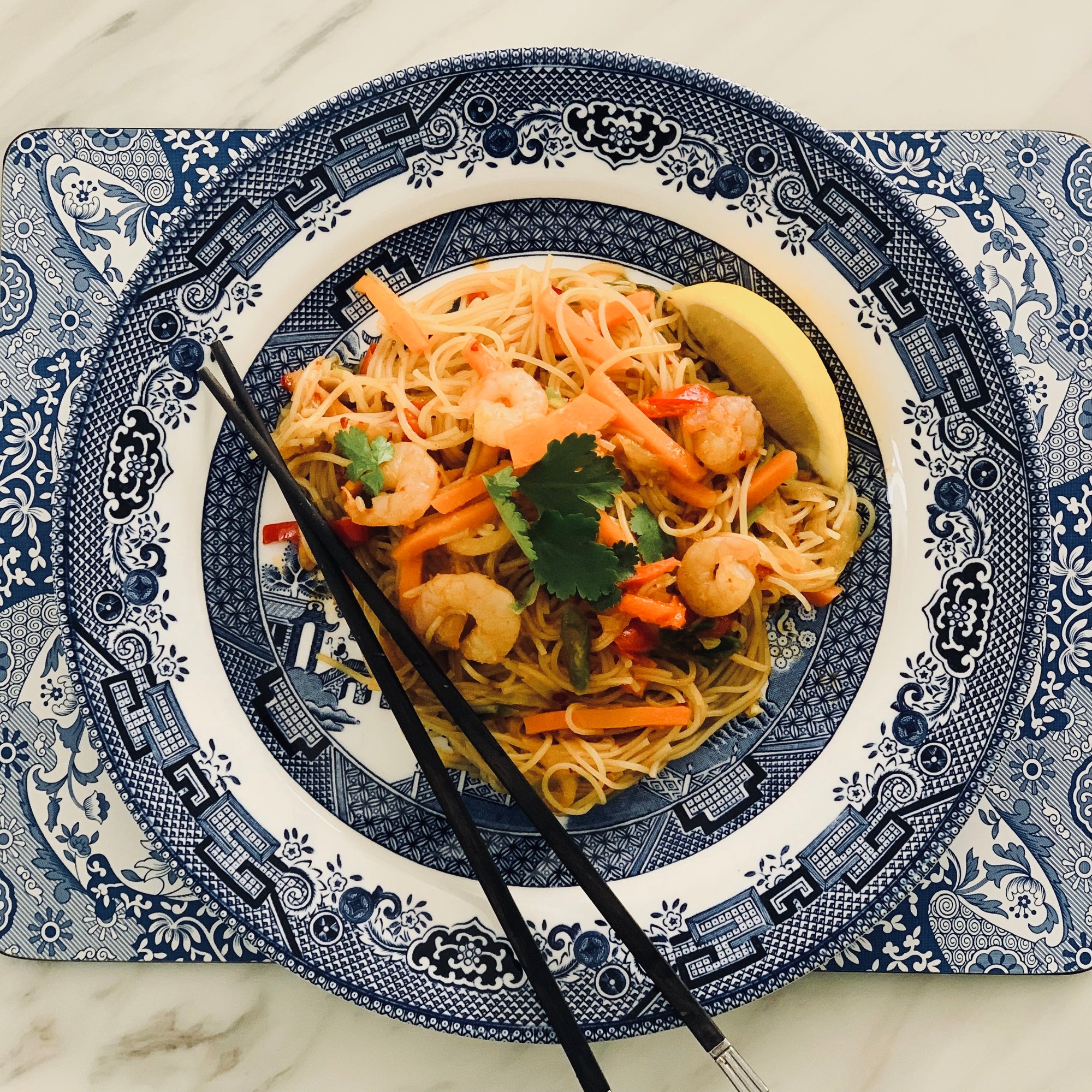 Singapore Chilli Garlic Noodles