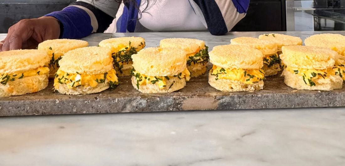 Curried Egg Sandwiches