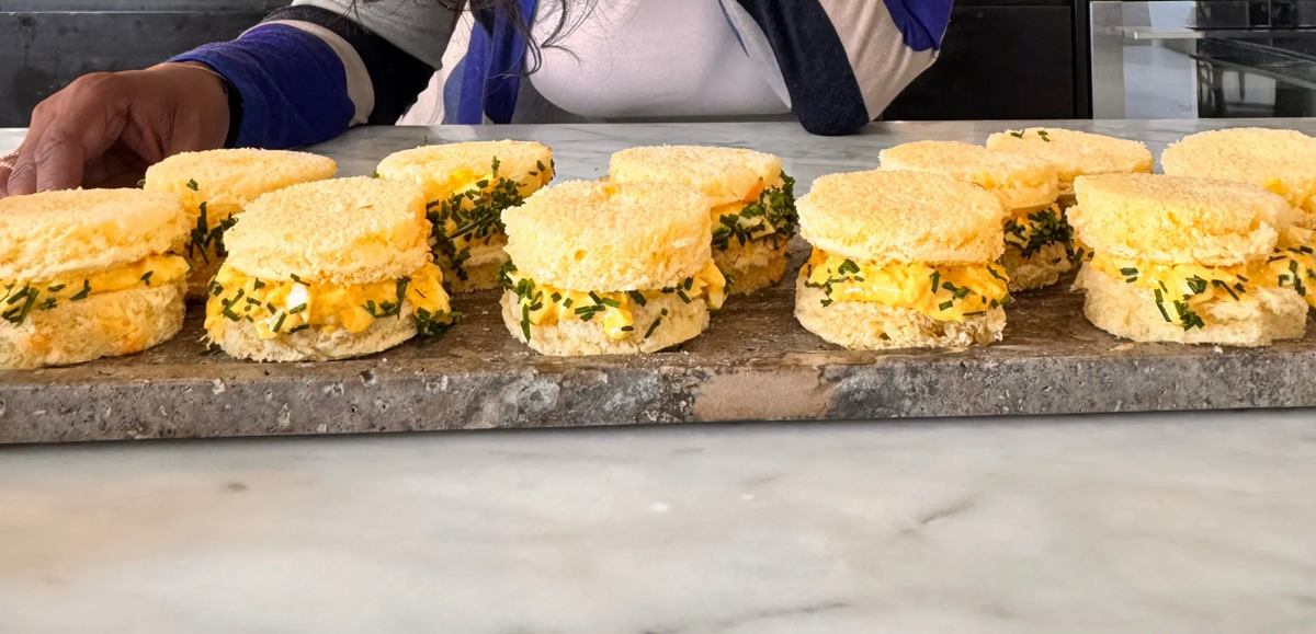Curried Egg Sandwiches